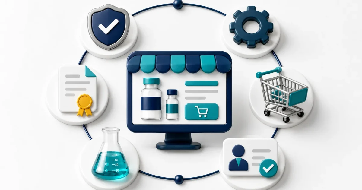 Design Peptide Website with WordPress & WooCommerce