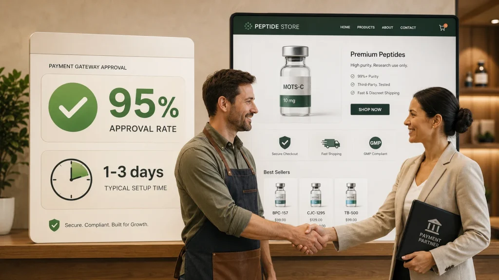 Maximizing High-Risk Payment Processor Approval for Your Peptide eCommerce Store