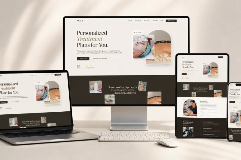 Maximize Patient Bookings with Med Spa Website Design
