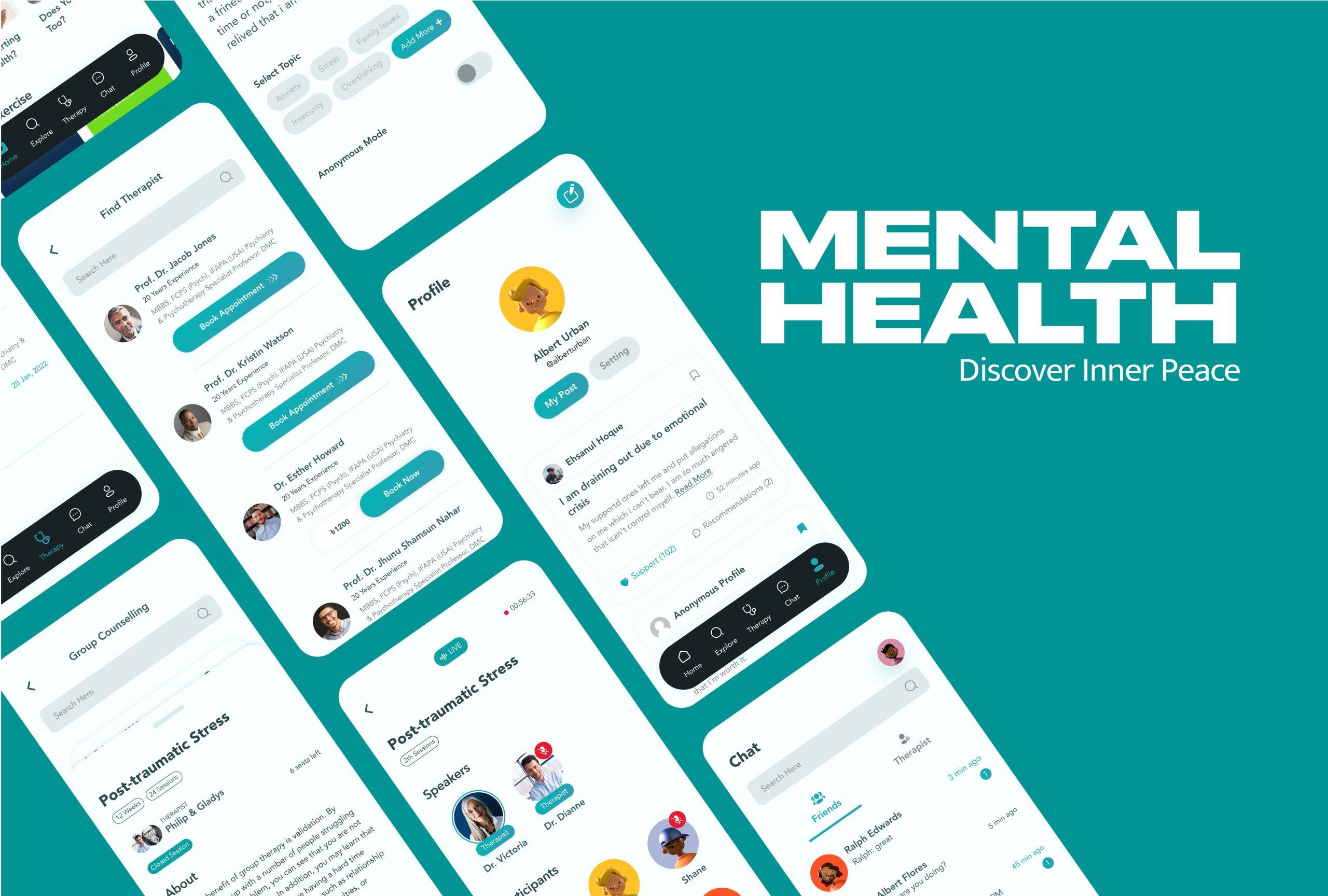 UX Case Study on Mental Wellness