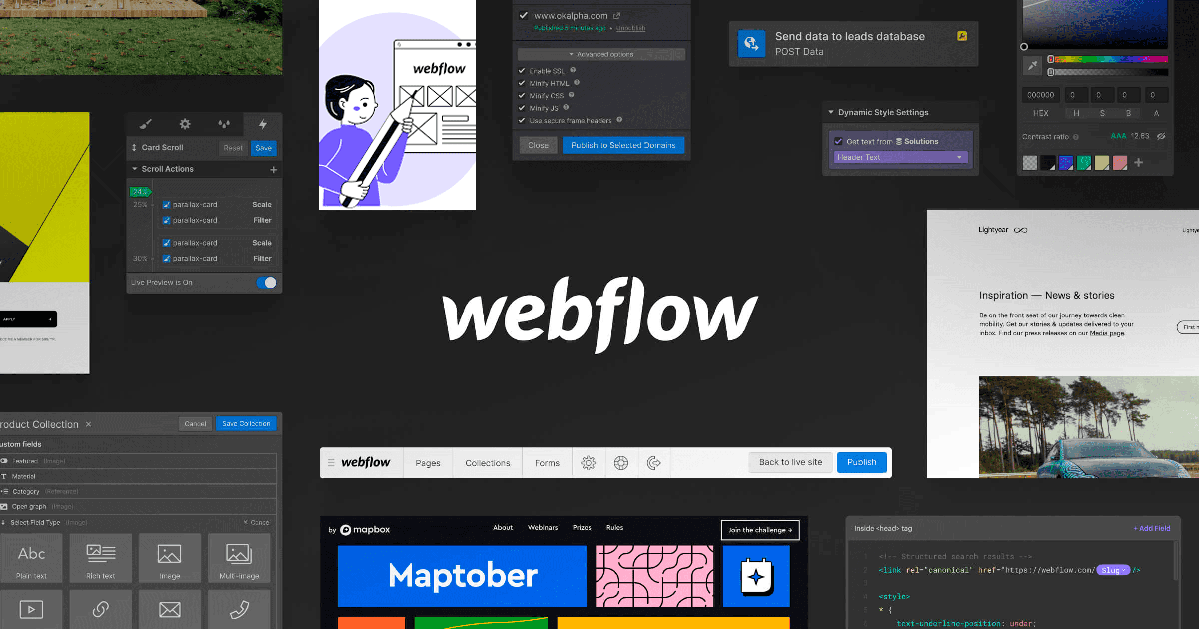 Best Practices for Designing and Developing Website using Webflow
